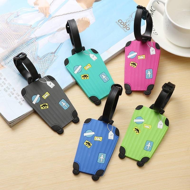 Creative Travel Essential PVC กระเป ๋ าเดินทางแท ็ กยางนุ ่ ม
