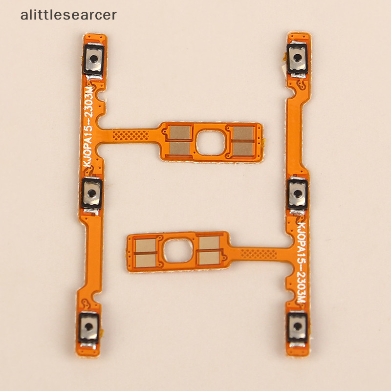 Alittlesearcer 1 ชิ ้ น Power ON OFF ควบคุมปุ ่ มปิดเสียงสวิทช ์ ปริมาณปุ ่ ม Flex สําหรับ OPPO A15 เปลี ่ ยนอุปกรณ ์ เสริม EN