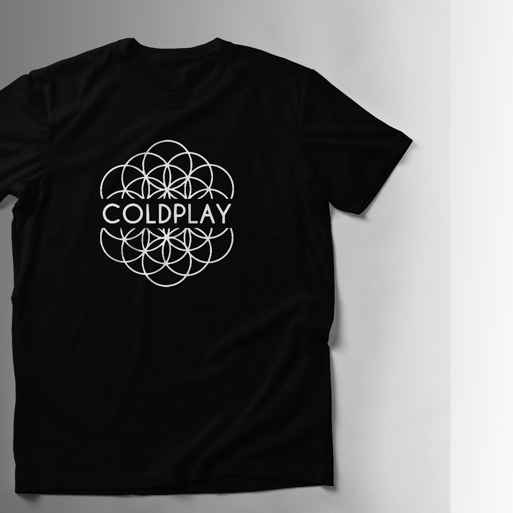 ใหม่ เสื้อยืด พิมพ์ลายวงดนตรี Coldplay