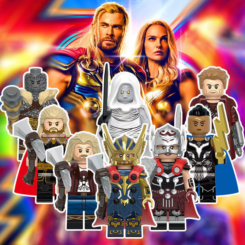 ใช ้ งานร ่ วมกับ Lego Thunder God 4 Love และ Thunder ตัวเลข Thor หญิง Marvel God Slayer ภาพยนตร ์ สินค ้ ารูป Building Blocks H
