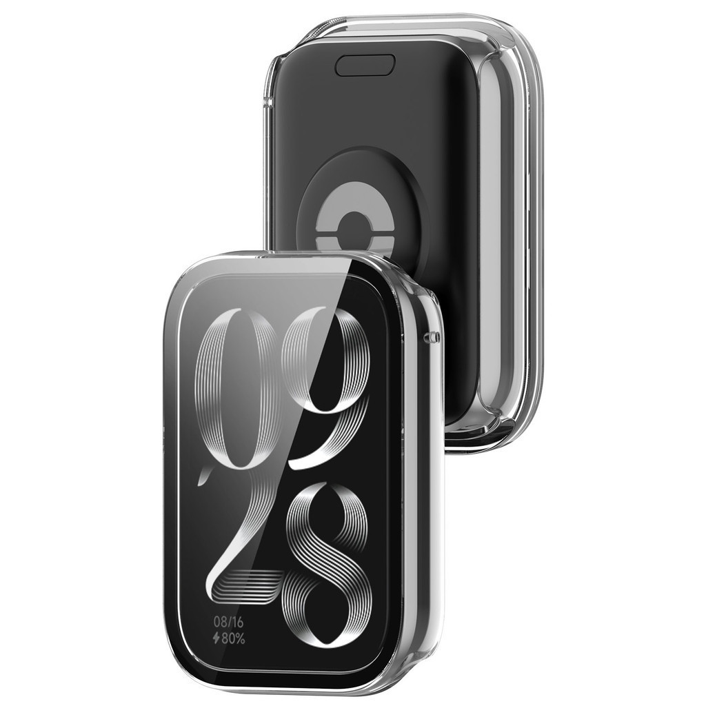 เคสป้องกันหน้าจอ PC พร้อมฟิล์มกันรอย แบบเต็มจอ สําหรับ Xiaomi Mi Band 8 Pro ราคา ถูกที่สุด ดีลบีเคเค แกลเลอรีภาพที่ 6