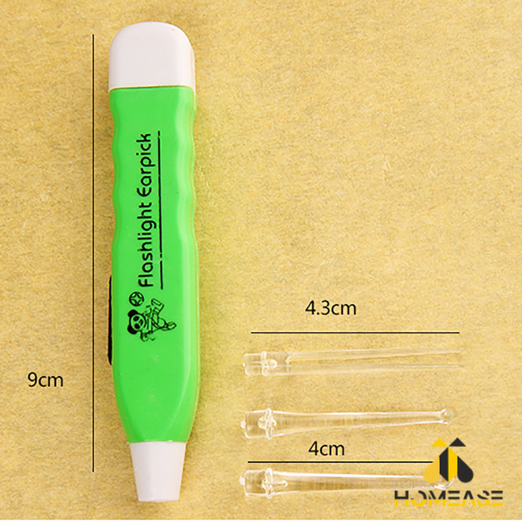 HA ไม้แคะหู พร้อมไฟLED ราคาถูก จัดส่งคละสี Luminous Ear Pick