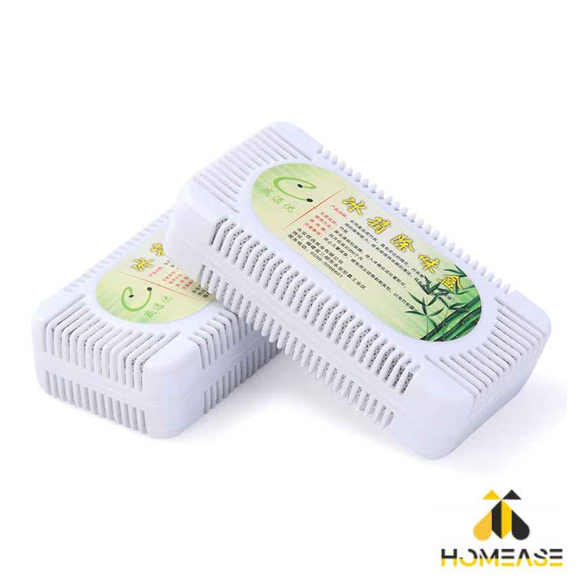 HA กล่องถ่านไม้ไผ่กําจัดกลิ่นสําหรับตู้เย็น  Deodorant box ราคา ถูกที่สุด ดีลบีเคเค