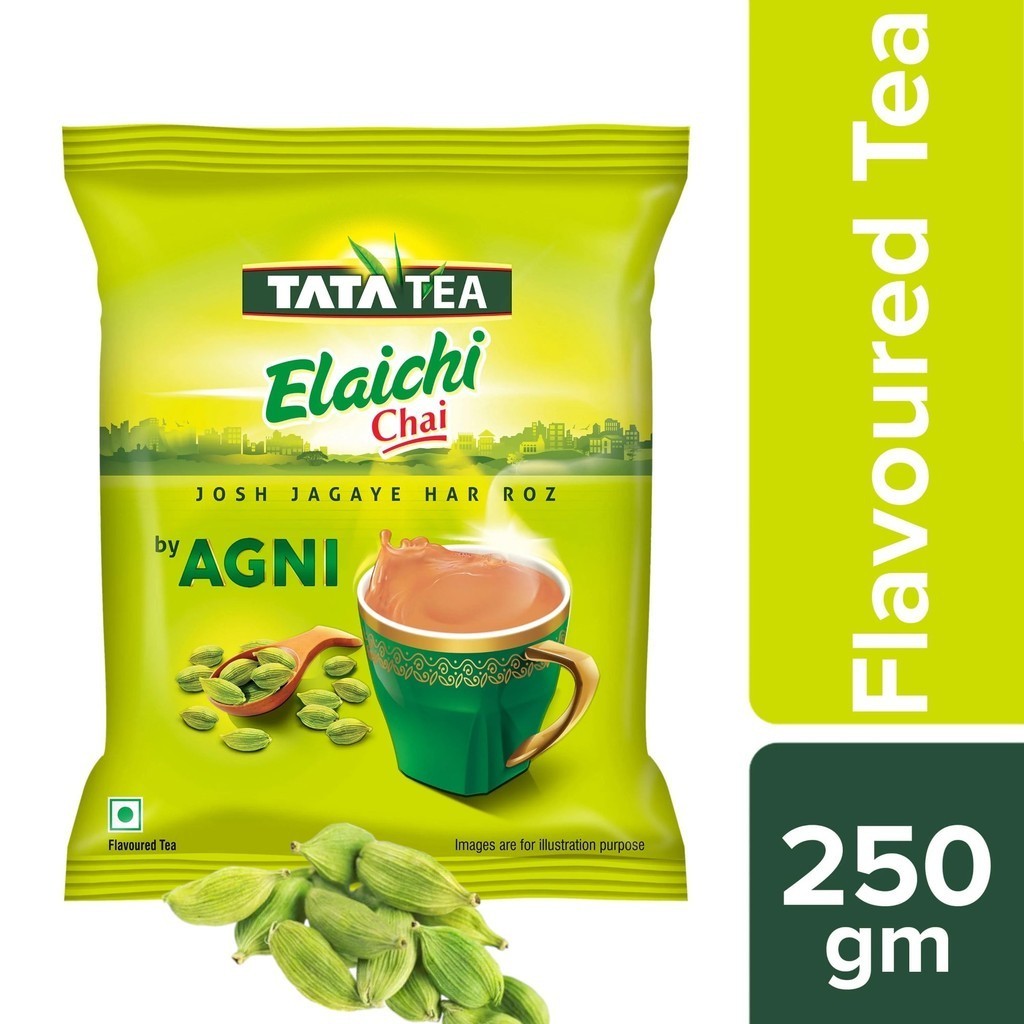 Tata Tea Agni Elaichi Chai 250g กรัม ใบชาอินเดีย.