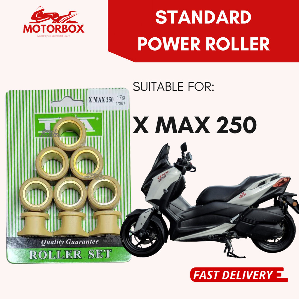 YAMAHA X MAX 250 มาตรฐาน PULLEY ROLLER - XMAX TIMING ROLLER CLUTCH ROLLER AUTO CLUTCH PULLEY ROLLER 