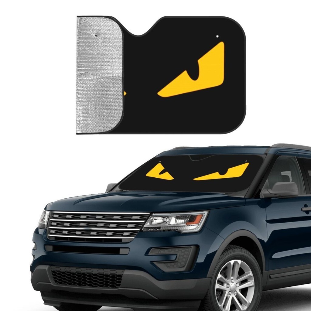 ม่านบังแดดรถยนต์ ฝาครอบกระจกหน้า อุปกรณ์ฉนวนกันความร้อนรถยนต์ส่วนบุคคล อุปกรณ์ตกแต่งภายใน หนาป้องกัน