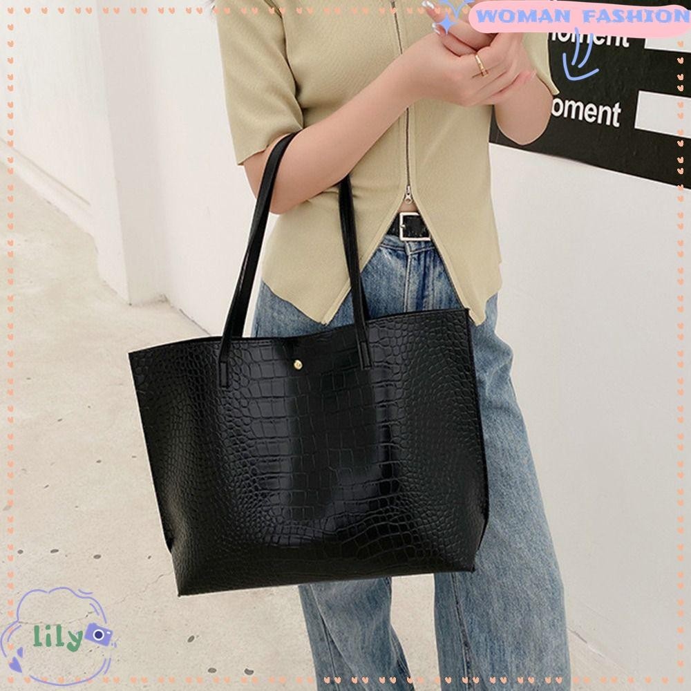 Lily Plain Pleated Bag, One-sided Pleated Design All-match Shoulder Bag, PU Leather Small Casual Plain Crossbody Bags Women