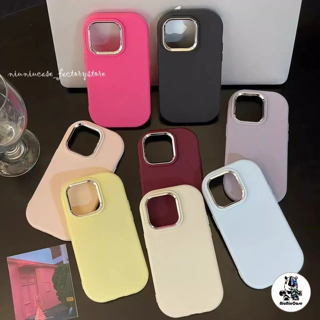 dopamine น้อย อ้วน ผู้หญิง For เคสไอโฟน11 13 12 14 15 Pro Max XR X XS 7 8 Plus เคส สีลูกกวาด ซิลิโคนนุ่มกันกระแทก Case