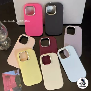 dopamine น้อย อ้วน ผู้หญิง For เคสไอโฟน11 13 12 14 15 Pro Max XR X XS 7 8 Plus เคส สีลูกกวาด ซิลิโคนนุ่มกันกระแทก Case
