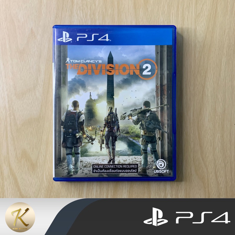 แผ่นเกมส์ PS4 : The Division 2 ,The Division 1 (แผ่นเกมส์ มือ2) สินค้าพร้อมจัดส่ง