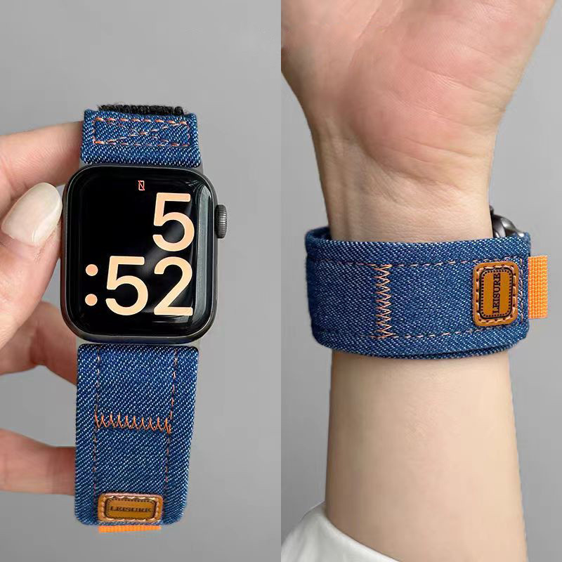 กีฬาไนลอน Loop สําหรับ iWatch Band 49/45/44/42 มม. สําหรับ iWatch 9/8/7/40/41/Ultra 2/SE/6/5/4/3