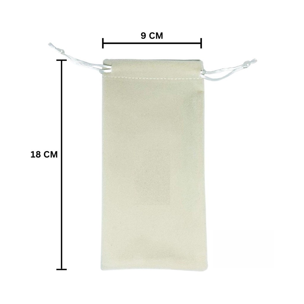 Velvet ถุงผ้ากำมะหยี่ pouch with drawstring เนื้อผ้านุ่ม