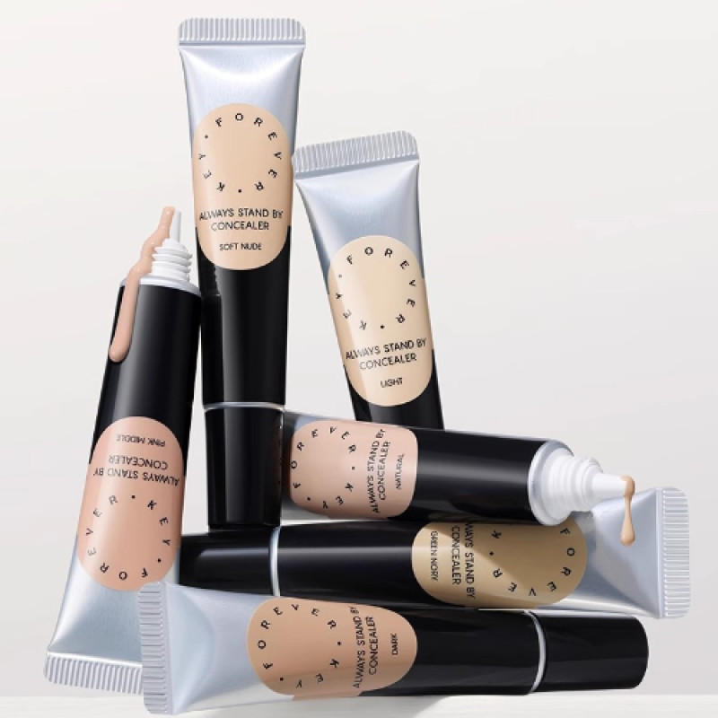 Foreverkey Face Concealer Foreverkey膏 Masking Liquid Pen เพื่อปกปิดจุดด่างดําความหมองคล้ําและรอยสิวบนใบหน้าคอนซีลเลอร์แต่งหน้า
