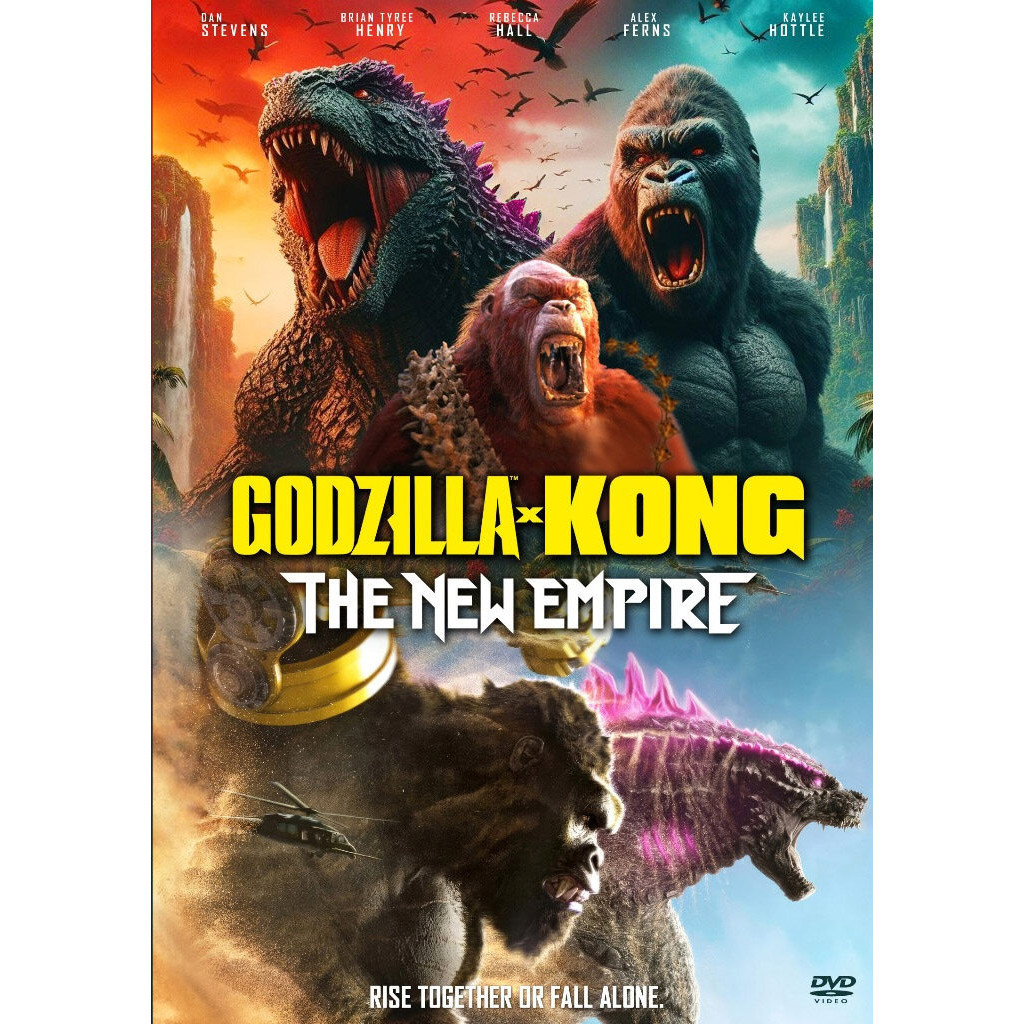 Godzilla x Kong The New Empire ก็อดซิลล่า ปะทะ คอง 2 อาณาจักรใหม่ (2024) DVD หนัง มาสเตอร์ พากย์ไทย
