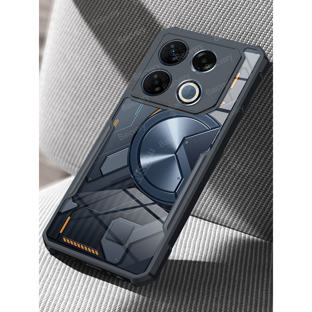 Infinix GT 20 Pro X6871 เคสแฟชั ่ นคุณภาพสูงเคสซิลิโคนแข ็ งฝาครอบเคสป ้ องกันเต ็ มรูปแบบ