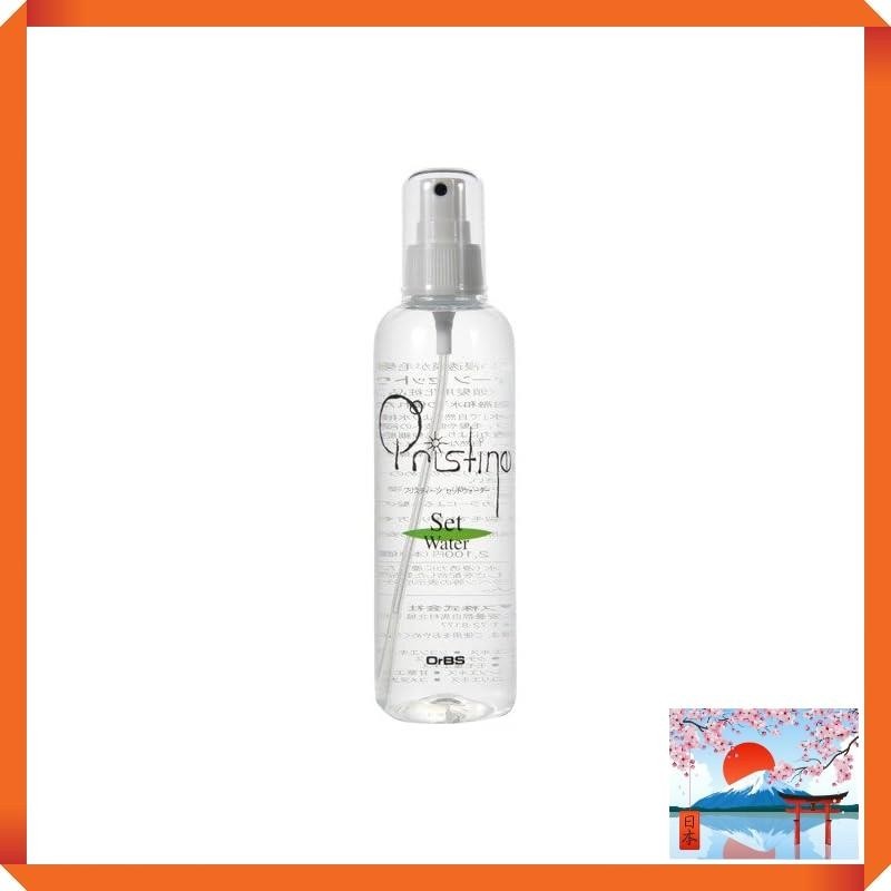 Pristine Set Water 250ml Hair Tonic for Sensitive Skin - No surfactants, preservatives, or synthetic fragrances added.