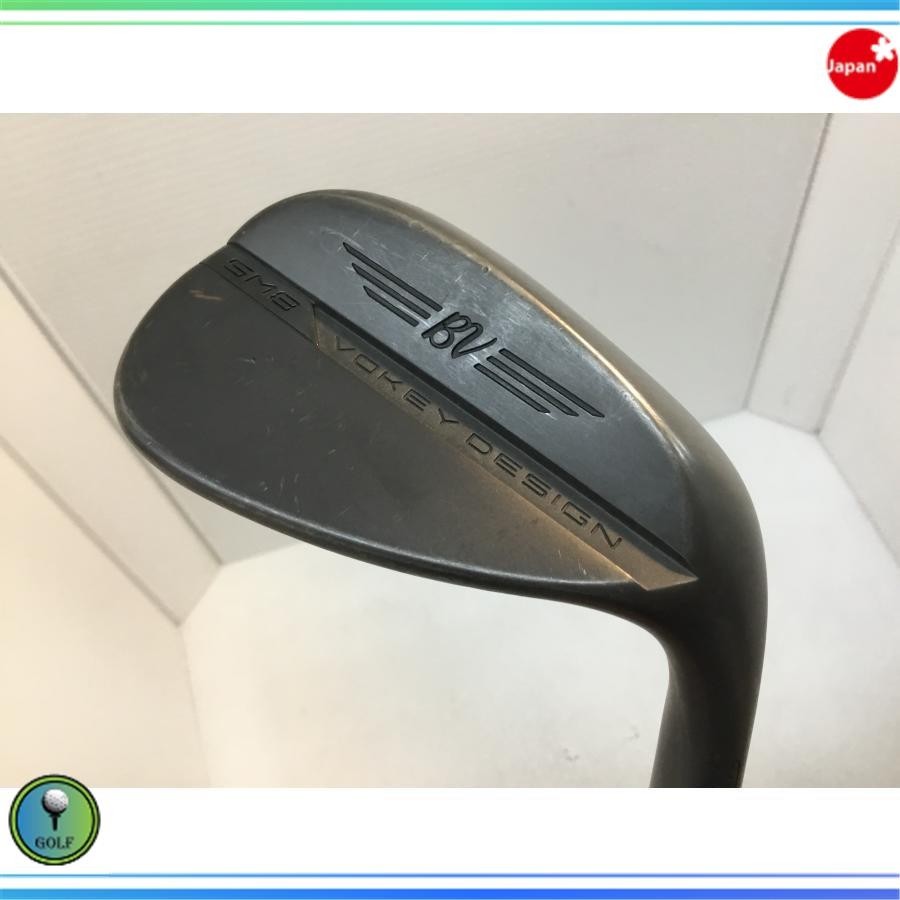 Direct from Japan titleist wedge VOKEY SPIN MILLED SM8 Jet Black 56°/14°F USED Japan Seller