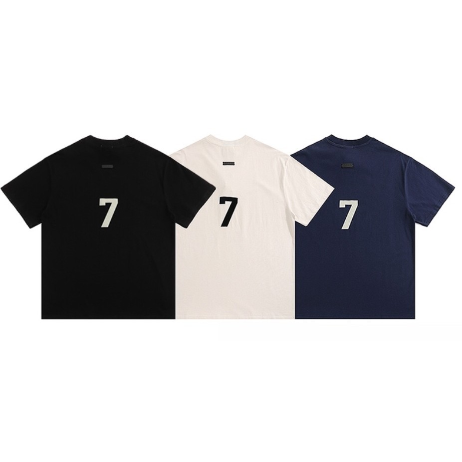 Fog essentials # 7 เสื ้ อยืดแขนสั ้ น flocked