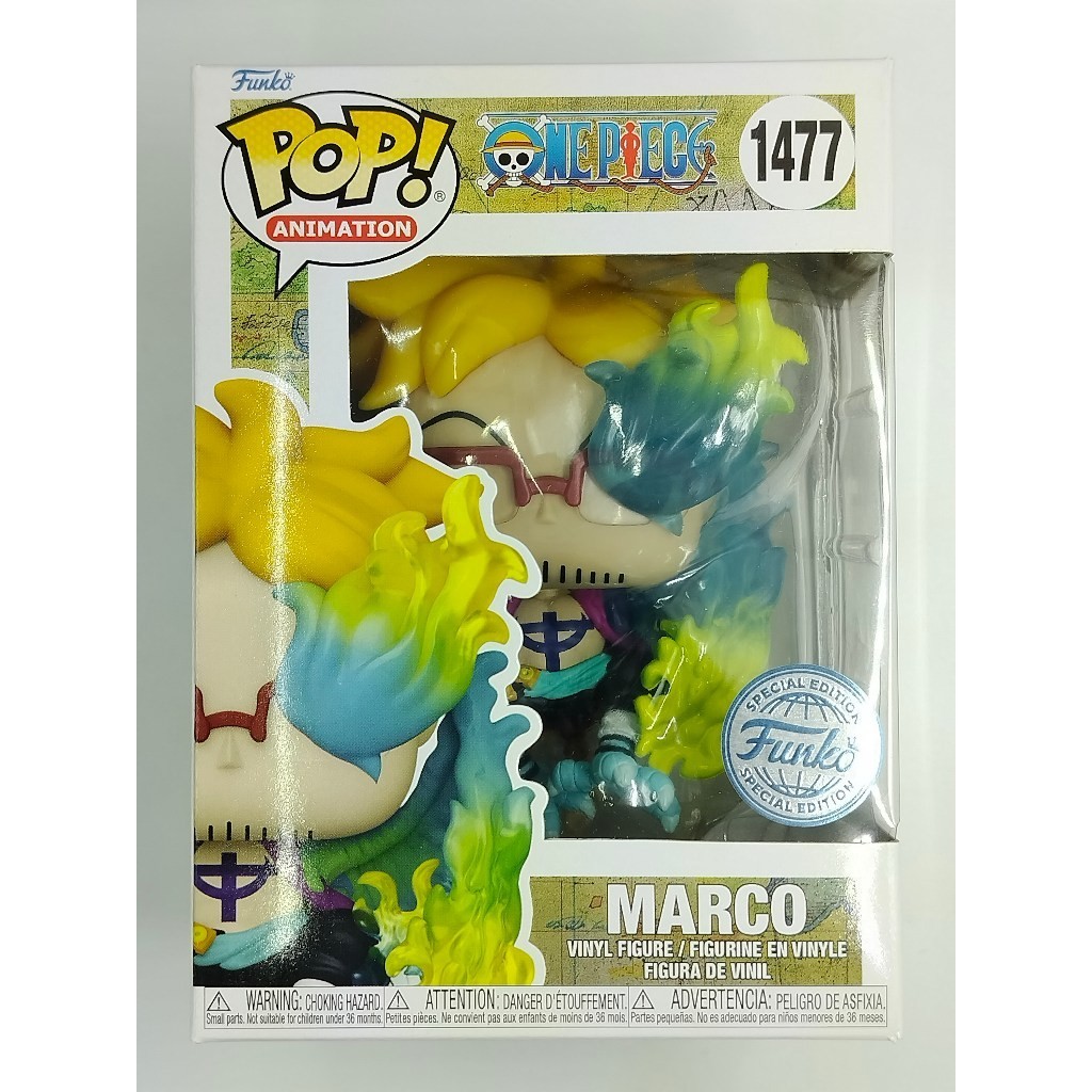 Funko Pop One Piece - Marco #1477 (กล่องมีตำหนิ)