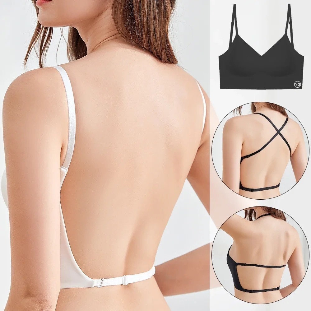 พร้อมส่งในไทย สปอร์ตบราสายเดี่ยว มีโครง โชว์หลัง เนื้อผ้าเบาใส่สบาย