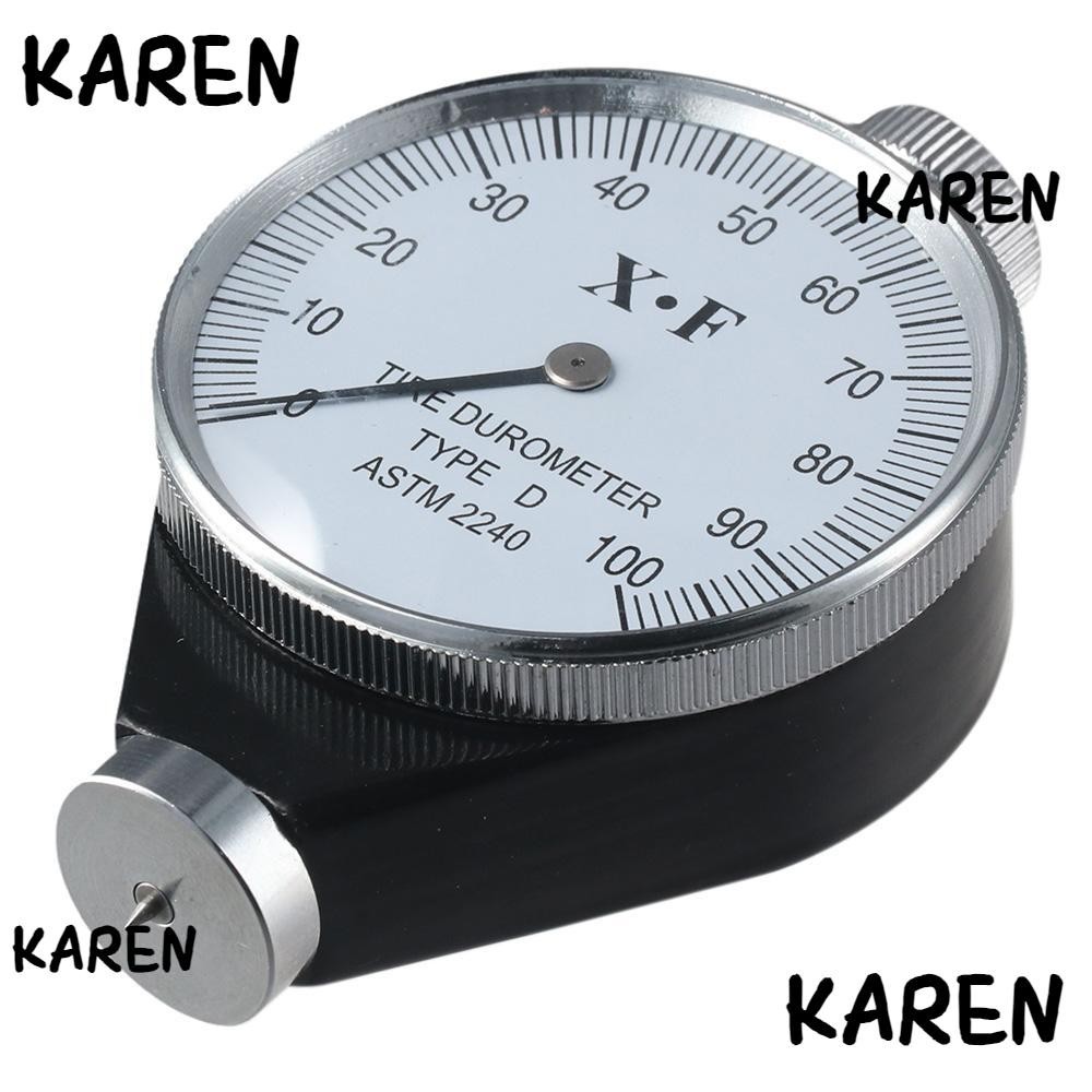 Karen ยาง Durometer, จอแสดงผล LCD ขนาดใหญ ่ Dial Value 0-100 องศาเครื ่ องทดสอบความแข ็ ง Meter, ความแม ่ นยําสูง Shore ประเภท A/O/D เครื ่ องวัดความแข ็ งแบบดิจิตอล