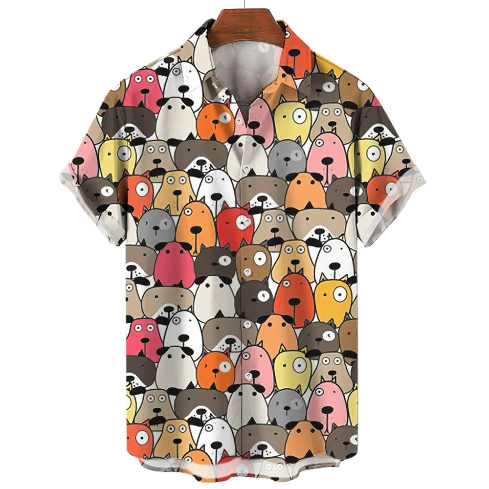 เสื้อผู้ชายตลกสําหรับผู้ชาย 3ง รูปที่ 8
