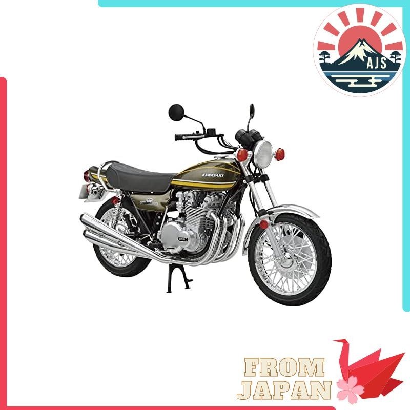 Aoshima Bunka Kyozai 1/12 The Bike Series No.31 Kawasaki Z1A 900 SUPER4 1974 Plastic Model