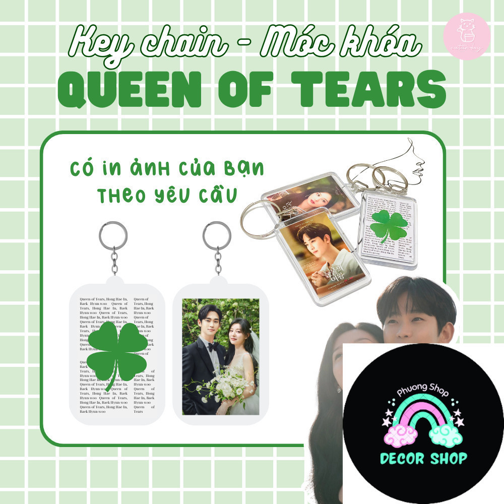 พวงกุญแจ Queen of Tears Kim Ji Won Kim Soo Hyun Movie Queen of Tears