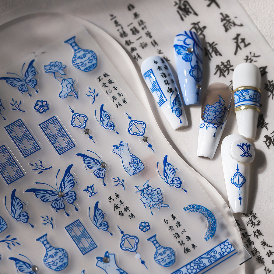 [Meow.Sensei] Iron New Craft สติกเกอร์แต่งเล็บสามมิติ ins สติ๊กเกอร์ติดเล็บกาวโบว์ประณีต Point Diamond Series TL-197 ราคา ถูกที่สุด ดีลบีเคเค