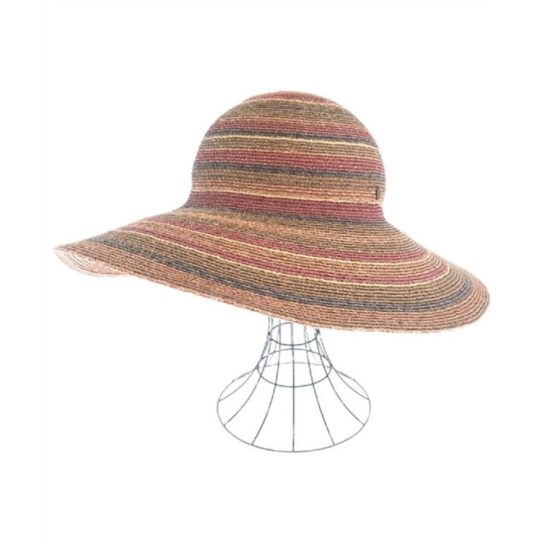 Helen Kaminski LE A MIN Hat straw Women red brown Direct from Japan Secondhand