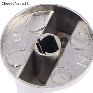 CHE โลหะ 8 มม. Universal Silver เตาแก๊สปุ่มควบคุม Adaptors เตาอบ TH