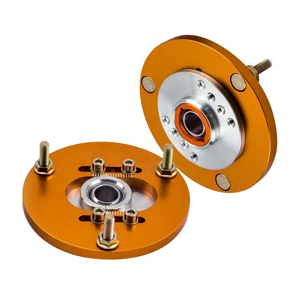 maXpeedingrods 2X จานแคมเบอร์ สำหรับ BMW 3 ซีรีย์ E36 318i 323i 325i 328i M3 แบริ่งหมอน แคมเบอร์ การติดตั้งด้านบน