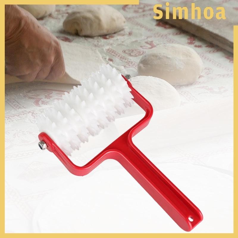 [SIMHOA ] Pizza Docker Restaurant Pizza Wheel Roller Bakery Kitchen Practical Hole