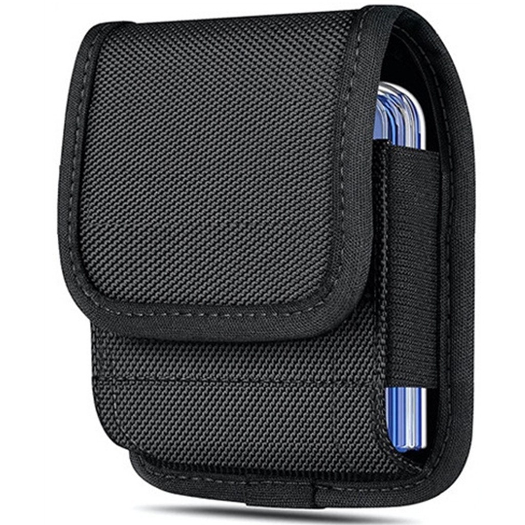 สําหรับ Samsung Galaxy Z Flip5 Flip4 Flip3 Flip2 Flip 5G เข็มขัดคลิป Holster ฝาครอบ Oxford กระเป๋าคาดเอวสําหรับ Motorola Razr 40ultra VIVO V Flip Tecno Phantom V Flip
