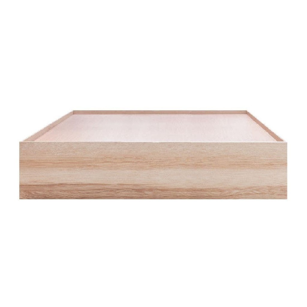 Koncept Furniture เตียง 6 ฟุต KC-PLAY รุ่น BEDIS F สีไม้อ่อน (186x203x30 ซม.) แบรนด์ KONCEPT FURNITURE
