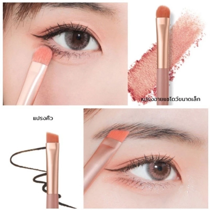 ชุดแปรงแต่งหน้ามืออาชีพ 8 ชิ้น อายแชโดว์-รองพื้น-บลัชออน thumbnail 6