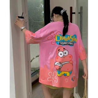 เสื้อยืดพลัสไซส์หลวมมีสไตล์--M-XXXL