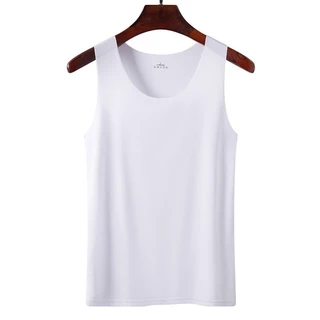 เสื้อกล้าม ผ้าไหม ระบายอากาศ สีพื้น สําหรับผู้หญิง