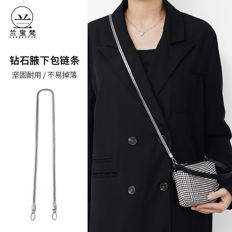 ใหม่ Lamborgh วาติกันกระเป๋าโซ่สายคล้องไหล่เหมาะสําหรับ alexander wang alexander King Diamond สายรัด