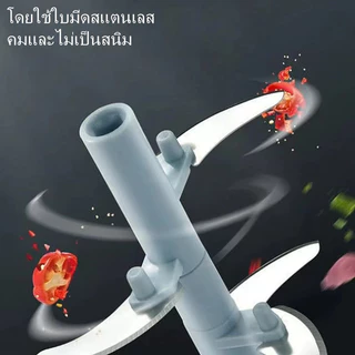 litai เครื่องบดเนื้อกระเทียม เครื่องปั่นมือ เหมาะสำหรับ พริก กระเทียม เนื้อสัตว์ ผัก ผลไม้ 500/900ml