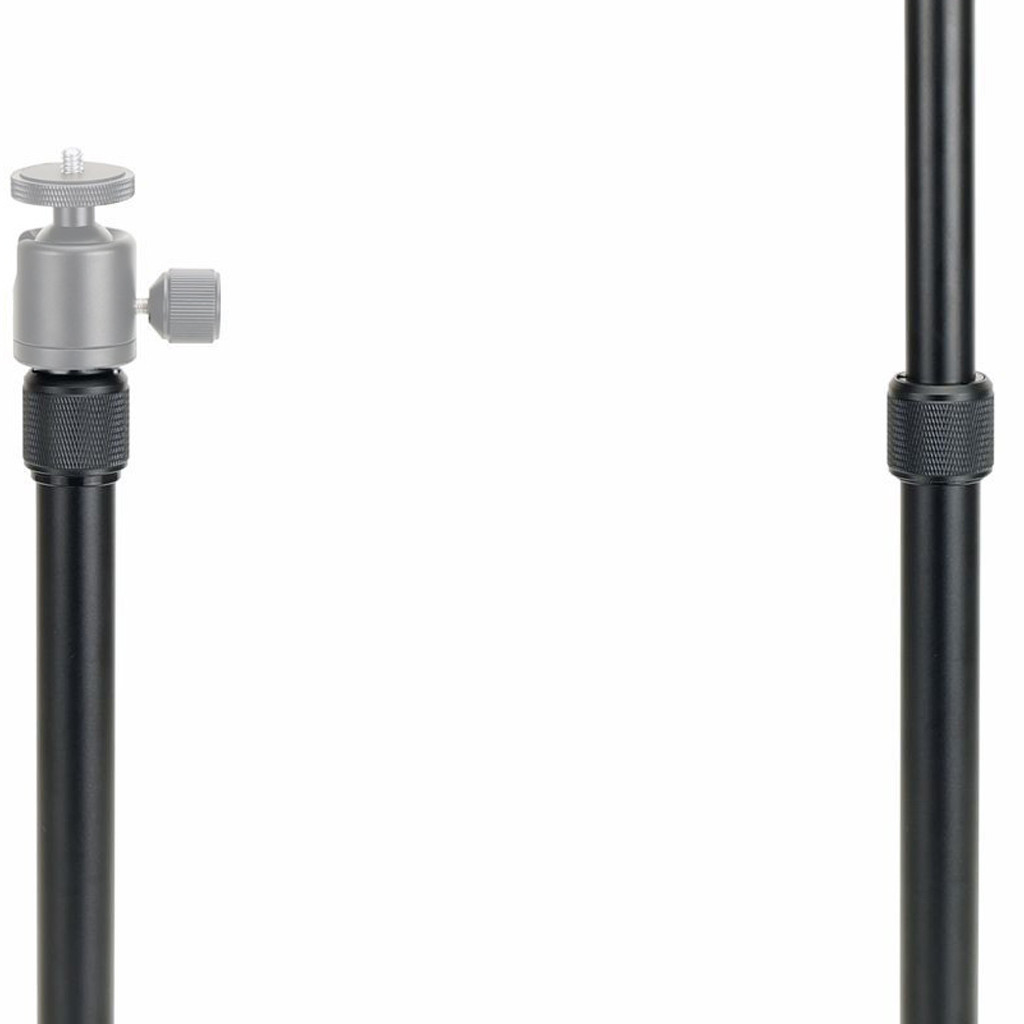 Bgning เสาต่อไม้เซลฟี่พร้อมสกรู 1/4 นิ้ว 2 ส่วน Stabilizer ขาตั้งกล้อง Extension Rod Max. ยาว 350 มม. เสาอลูมิเนียมอัลลอยด์