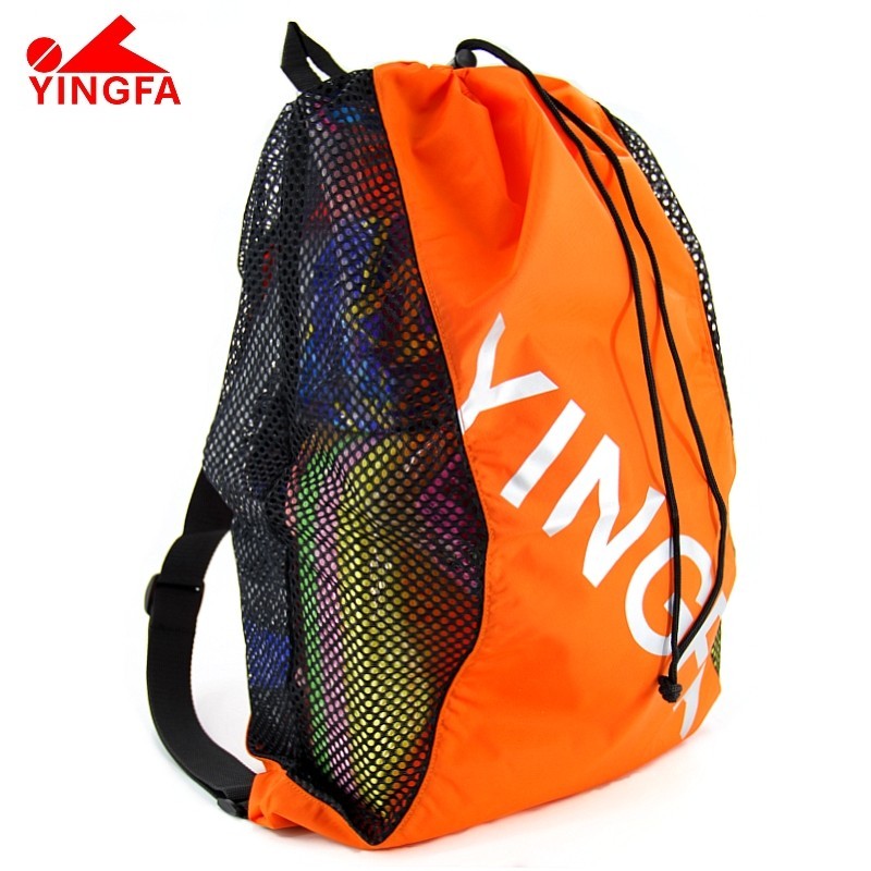 Yingfa กระเป๋าว่ายน้ํากระเป๋าเป้สะพายหลังกระเป๋าชายหาดถุงตาข่ายขนาดบวกสามารถถือ Kickboard Flippers ขนาดใหญ่ Wf2160