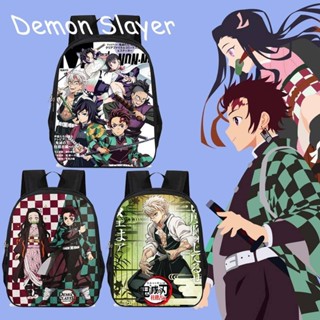 Ht1 Demon Slayer Kamado Tanjirou กระเป๋าเป้สะพายหลังสําหรับน…