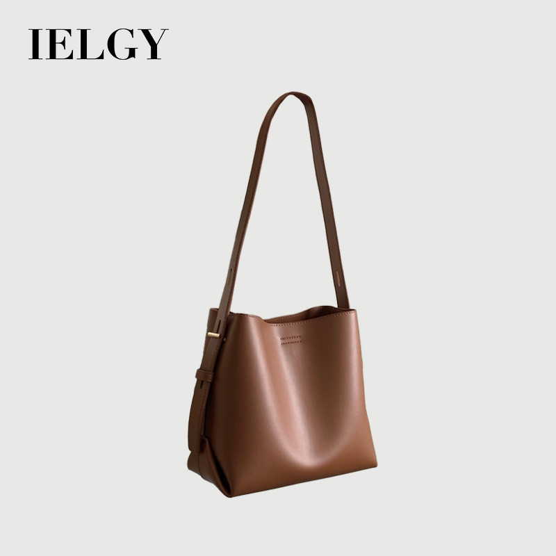 IELGY Retro Commuter Tote Bag กระเป๋าสะพายข้างความจุขนาดใหญ่