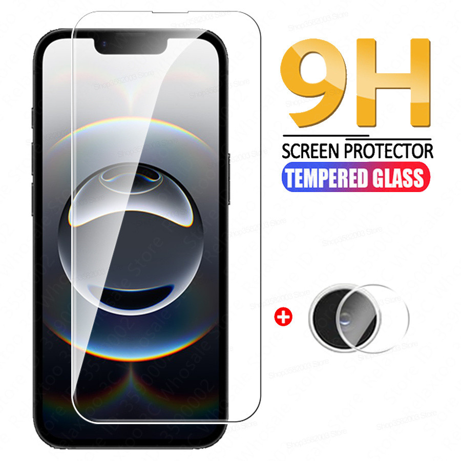 2in1 สําหรับ Apple iPhone 16e 5G 2025 ป้องกันหน้าจอกระจกนิรภัยใส IPhone16e I โทรศัพท์ 16e 16 e กล้อง