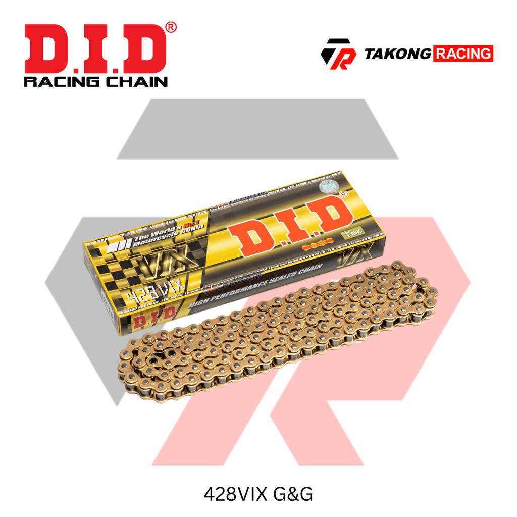 DID 428VIX (T-Ring) โซ่ขับ - G&G