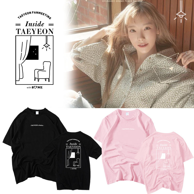 Taeyeon Girls Generation TShirt Taeyeon เสื้อยืดคอนเสิร์ต unisex S-5XL