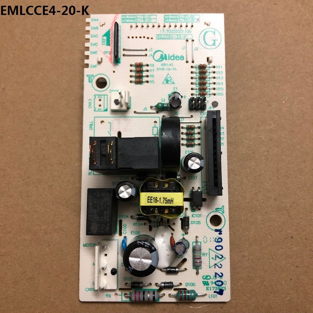 แผงวงจรเมนบอร์ดเตาอบไมโครเวฟ Midea EM720KG4-PA/M1-L213C แผงวงจรคอมพิวเตอร์