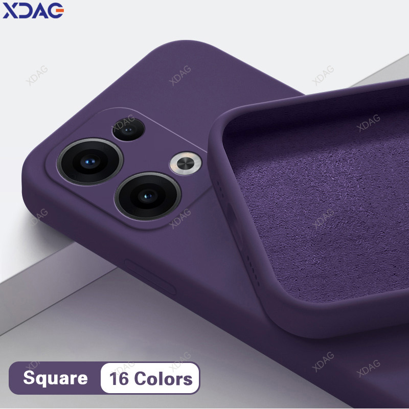 Original Candy สําหรับ OPPO Reno 13 Reno13 Pro 13Pro 5G Soft Square ซิลิโคนเหลวสูง Qualtiy Simple Mobile Back Shell – โปรปัง