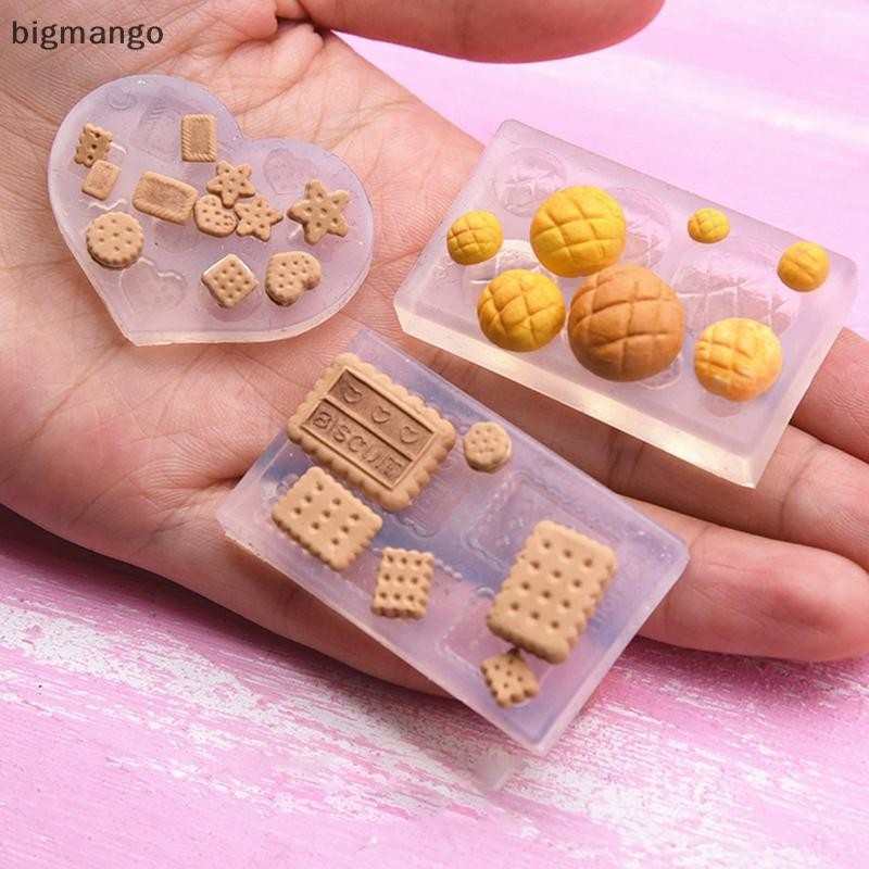 [bigmango] Diy งานฝีมือหล่อเครื่องมืออบมินิอาหารขนมหวานคริสตัลอีพ็อกซี่เรซินแม่พิมพ์เค้กลูกอมช็อคโกแลตซิลิโคน Mould สต็อกใหม่